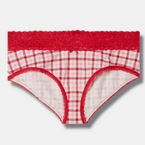 Torrid Cotton Mid-Rise Cheeky Panty 4x